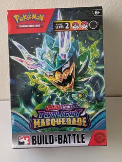 Pokemon TCG Scarlet And Violet Twilight Masquerade Build And Battle Box | New 🔥 - Image 1