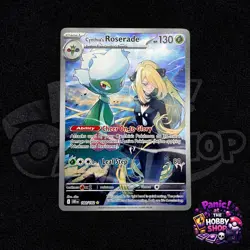 Cynthia’s Roserade 184/182 - Destined Rivals Pokemon TCG Illustration Rare - Image 1