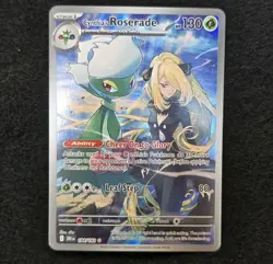 Cynthia’s Roserade 184/182 - Destined Rivals Pokemon TCG Illustration Rare - Image 4