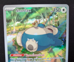 Pokemon Snorlax 051 from ETB 151 S&V/Sw&Sh NM Condition Promo Black Star ENG NM - Image 3