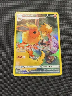 Flareon TG01/TG30 SWSH09: Brilliant Stars Trainer Gallery Ultra Rare Near Mint - Image 2