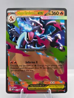 Mega Charizard X ex 029 Holofoil Promo Mega Evolution Promo Pokemon NM - Image 1