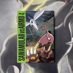 2002 Japanese Pokemon Meiji VS Promo Hitmonlee VS Skarmory 11 Sawamular vs Airmd - Image 1