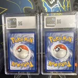 Pokemon CGC Graded Bulbasaur Confetti Holo 1/25 & Palkia Holo 004/025 2021 Lot - Image 2