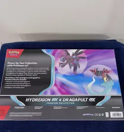 Pokemon TCG Hydreigon ex & Dragapult ex Premium Collection Box Sealed New - Image 2