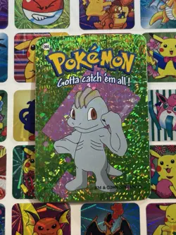 Pokemon 151 Vintage Pocket Monsters Vending HOLO Prism Sticker 2000 Nintendo - Image 2
