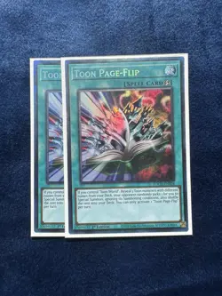 Yu-Gi-Oh! - Toon Page-Flip - TOCH-EN004 - Collectors Rare 1st Edition NM x1 - Image 1