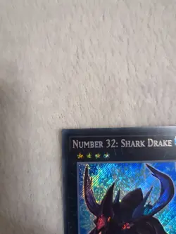 MZMU-EN067 Number 32: Shark Drake Chibi Art Secret Rare 1st Ed YuGiOh - Image 2