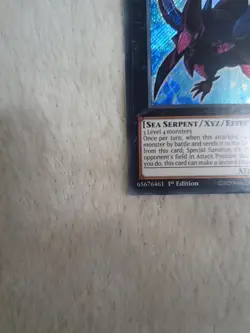 MZMU-EN067 Number 32: Shark Drake Chibi Art Secret Rare 1st Ed YuGiOh - Image 4