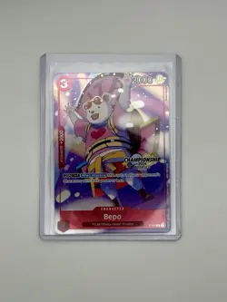 Bepo P-019 - Championship 2024 FOIL Promo - One Piece Card Game - Image 1