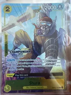 Shura OP05-106 - Championship 2024 FOIL Promo - One Piece Card Game - Image 1