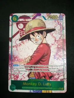Carte One Piece Monkey D. Luffy Op13-118 V2 Successeurs - Image 1