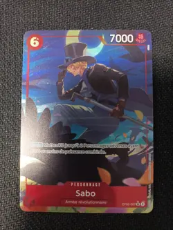 Carte One Piece Sabo Op05-007 V2 Prb01 Fr - Image 1