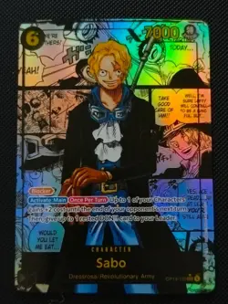 One Piece - Proxy Card EN - DIY Fan made - Sabo - Image 1