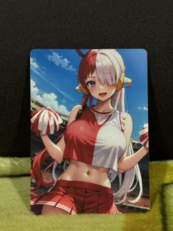 R18+ UNCENSORED YAMATO ONE PIECE ANIME WAIFU CARD (ASK FOR PHOTO OF BACK) - Image 1