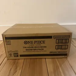 One Piece OP14-EB04 The Azure Sea's Seven English 12 Booster Box Case Sealed - Image 1