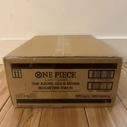 One Piece OP14-EB04 The Azure Sea's Seven English 12 Booster Box Case Sealed - Image 2