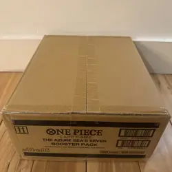 One Piece OP14-EB04 The Azure Sea's Seven English 12 Booster Box Case Sealed - Image 4