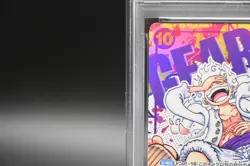 PSA10 Luffy P-043 & OP05-119 Nika Gear 5 JUMP PROMO 2set Japanese ONE PIECE Card - Image 4