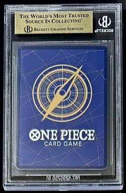 BGS 10 One Piece OP07-118 SEC Sabo - English - 500 Years in the Future - Graded - Image 2