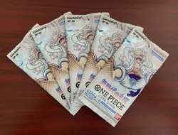 ONE PIECE CARD GAME CCG OP05 AWAKENING OF THE NEW ERA 5x BOOSTER PACK (JAPANESE) - Image 1