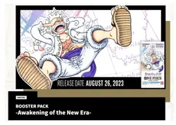 ONE PIECE CARD GAME CCG OP05 AWAKENING OF THE NEW ERA 5x BOOSTER PACK (JAPANESE) - Image 3