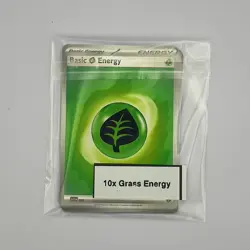 10x Grass Energy Card Pokemon TCG Bundle - Image 1