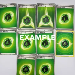 10x Grass Energy Card Pokemon TCG Bundle - Image 3