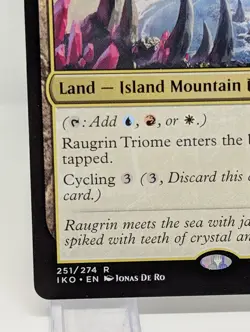 MTG English Raugrin Triome NM Normal Ikoria: Lair of Behemoths NM - Image 4