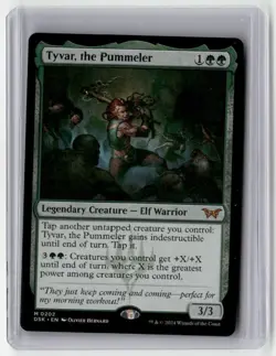2024 MTG - Duskmourn: House of Horror - Tyvar, the Pummeler Mythic Regular - Image 1