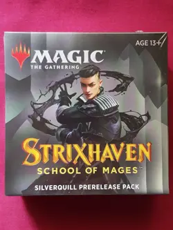 Magic The Gathering STRIXHAVEN SILVERQUILL PRERELEASE PACK New Sealed MTG - Image 1