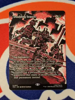 Magic the Gathering TMNT Doubling Season Showcase MTG - Image 1