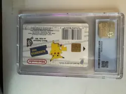 Pokemon Snap 1999 Pikachu Blockbuster Promo🎞Nintendo Gemplus CGC PRISTINE 10💎 - Image 2