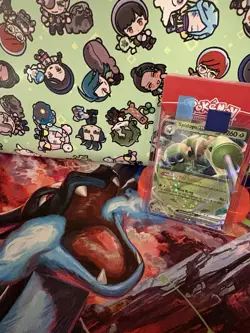 Pokemon Spidops 019/198 Scarlet & Violet Base Set Double Rare Holo NM - Image 1