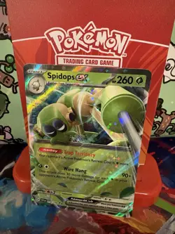 Pokemon Spidops 019/198 Scarlet & Violet Base Set Double Rare Holo NM - Image 2