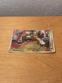 Entei & Raikou LEGEND Bottom 91/95 HGSS Unleashed Holo Ultra Rare Pokemon LP - Image 4