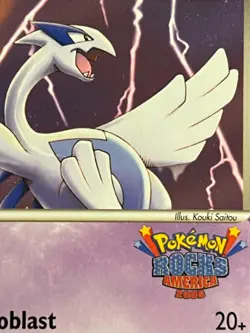 Lugia #29 (2005 Pokemon Rocks America Promo) 2005 Pokemon Ex Unseen Forces-NM - Image 3