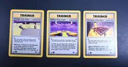 NM Viridian, Cinnabar Saffron City Gym Trainer 1st Edition Gym Challenge Pokemon - Image 1