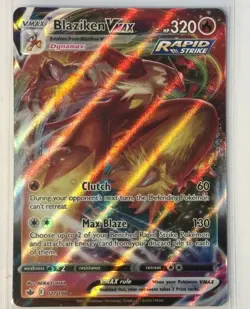 Blaziken Vmax - 021/198 Pokemon Chilling Reign SWSH NM Pack Fresh Ultra Rare - Image 1