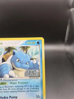 🫧 Blastoise 14 Pokemon 2006 EX Crystal Guardians reverse stamped LP - Image 3