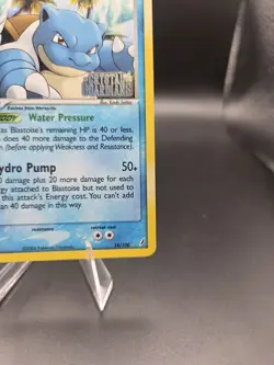🫧 Blastoise 14 Pokemon 2006 EX Crystal Guardians reverse stamped LP - Image 4
