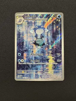 Pokemon Poliwhirl 176/165 SV: Scarlet & Violet 151 Illustration Rare Near Mint - Image 1