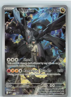 N's Zekrom 031 Holofoil Promo Mega Evolution Promo Pokemon Near Mint - Image 1