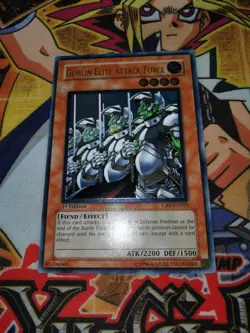 Goblin Elite Attack Force crv-en020 1st Edition (VLP) Ultimate Rare Yu-Gi-Oh! - Image 3