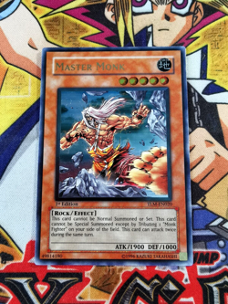 Master Monk tlm-en020 1st Edition (NM/VLP) Ultimate Rare Yu-Gi-Oh! - Image 1