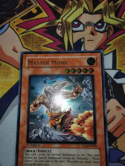 Master Monk tlm-en020 1st Edition (NM/VLP) Ultimate Rare Yu-Gi-Oh! - Image 2