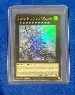Galaxy-Eyes Cipher X Dragon - GFTP-EN011 - Ultra Rare 1st Edition - Yugioh - Image 1