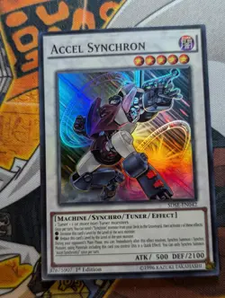Accel Synchron - SDSE-EN042 - Super Rare - Yugioh - LP - Image 1