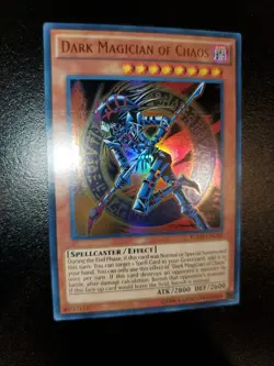 Yugioh 2015 Dark Magician Of Chaos UR YGLD-ENC02 Near Mint - Image 2