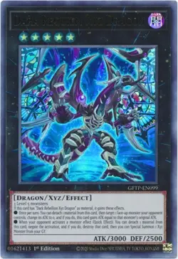 Dark Requiem Xyz Dragon GFTP-EN099 Ultra Rare 1st ed Ghost From The Past yugioh - Image 1